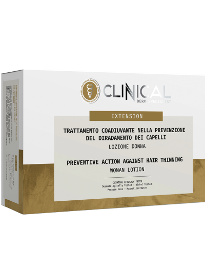 Clinical Derm Specialist Extension Trattamento Prevenzione Diradamento donna